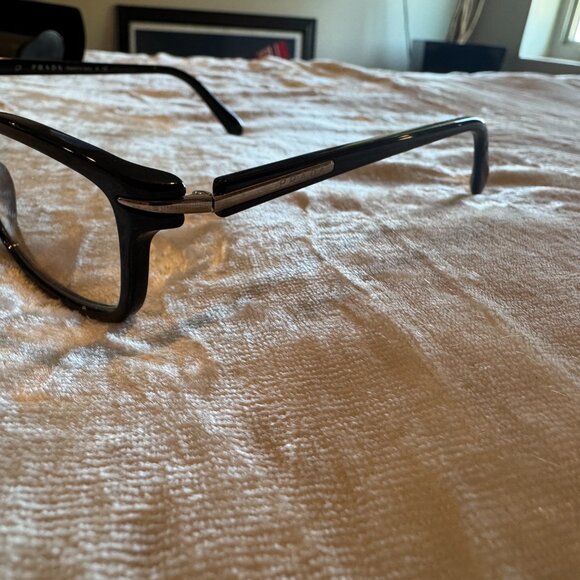 Prada Glasses Rectangle Black Frame - Picture 5 of 8